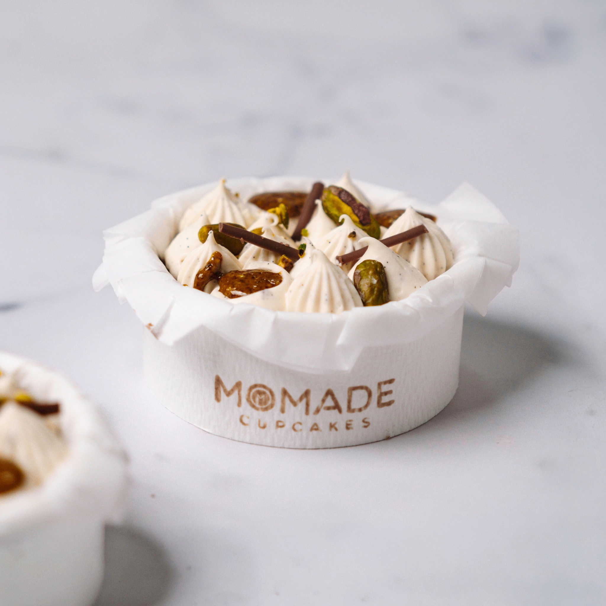 Chocolade/pistache cheesecake